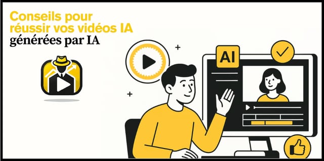 Conseils pour réussir vos vidéos générées par IA (qualité, engagement, crédibilité)