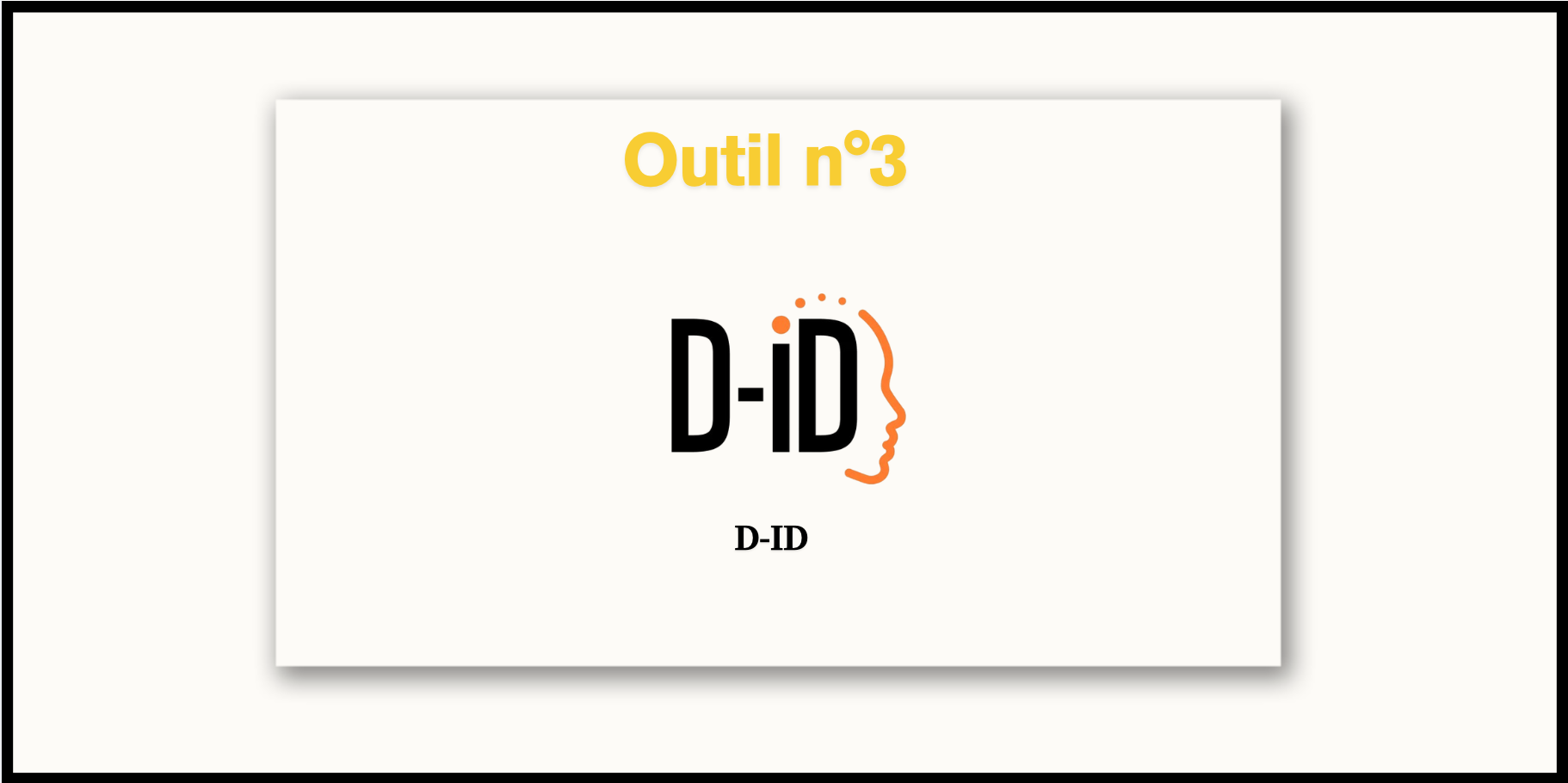 D-ID – Faites parler une photo ou avatar en vidéo