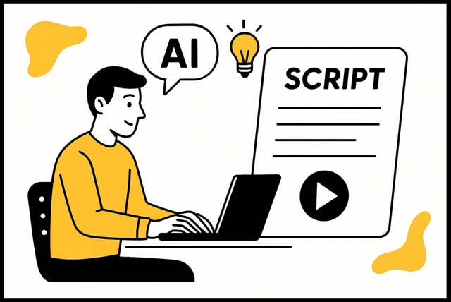 Comment utiliser l’IA pour écrire un script vidéo engageant ?