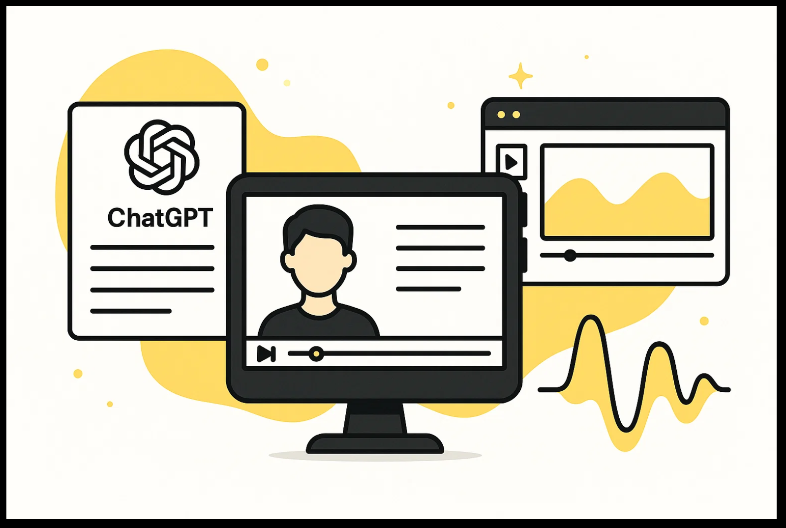 Étapes pour créer votre podcast vidéo avec l’IA