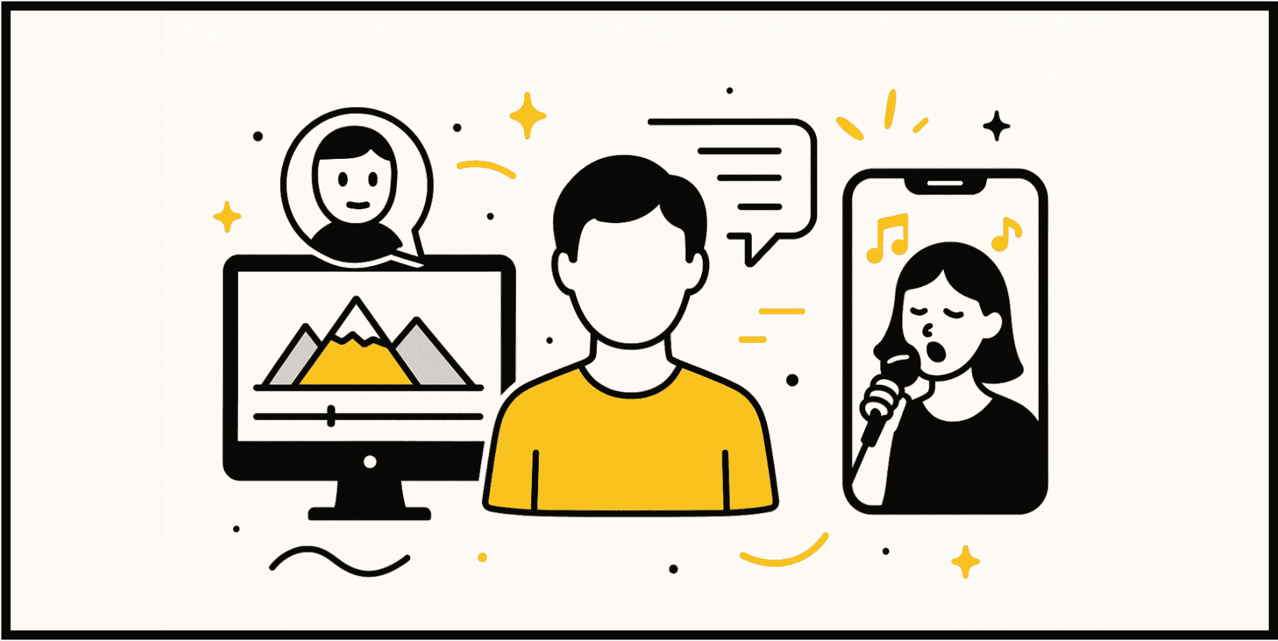 Exemples de types de vidéos TikTok réalisables avec l’IA